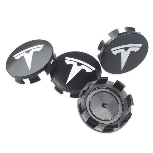 Hjulsenterkapsel - Wheel center hubs - Hvit - Tesla Model S - Tesla Model X